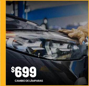 Walmart Cambio de lámparas oferta