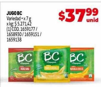 Makro Jugo bc oferta