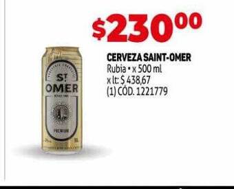Makro Cerveza saint omer oferta