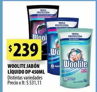 Punto Mayorista Woolite jabon liquido dp 450ml oferta