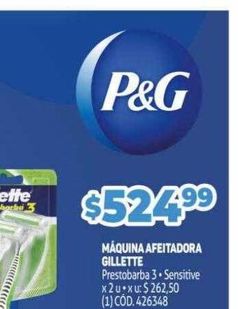 Makro Máquina afeitadora gillette oferta