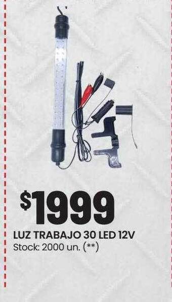 Changomas Luz trabajo 30 led 12v oferta