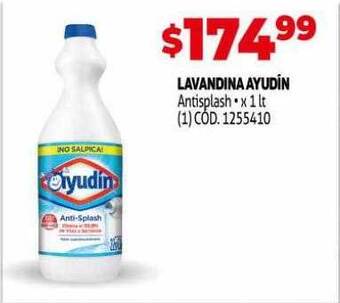 Makro Lavandina ayudín oferta