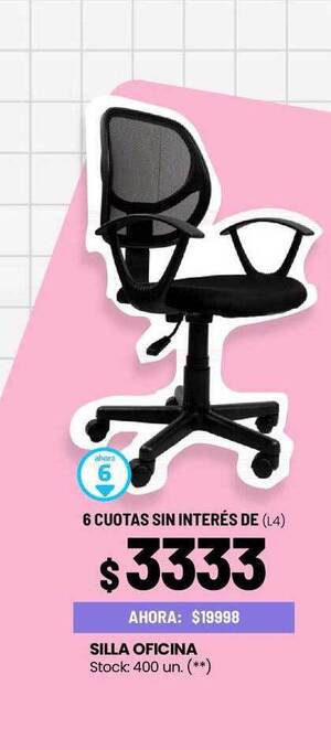 Changomas Silla oficina oferta