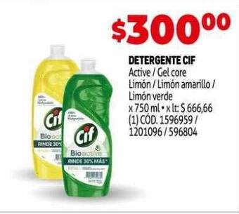 Makro Detergente cif oferta