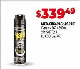 Makro Mata cucarachas raid oferta