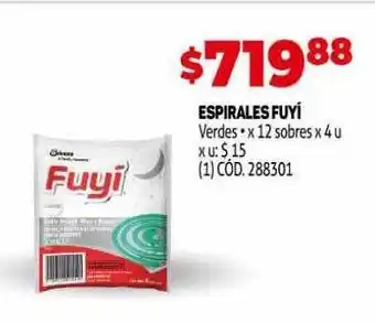 Makro Espirales fuyi oferta