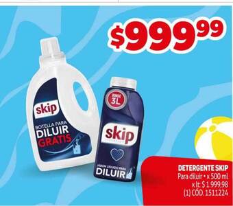 Makro Detergente skip oferta