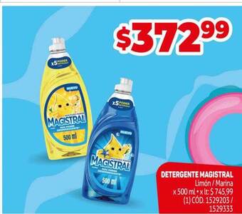 Makro Detergente magistral oferta