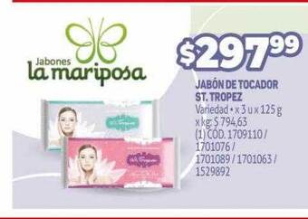 Makro Jabón de tocador st. tropez oferta