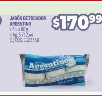 Makro Jabón de tocador argentino oferta