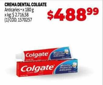 Makro Crema dental colgate oferta