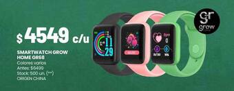 Changomas Smartwatch grow home gr68 oferta