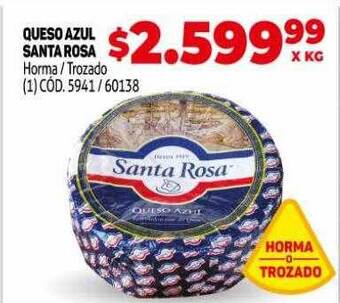 Makro Queso azul santa rosa oferta