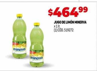 Makro Jugo de limón minerva oferta