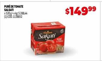 Makro Puré de tomate salsati oferta