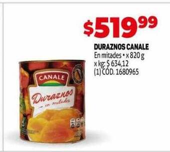 Makro Duraznos canale oferta