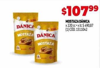 Makro Mostaza dánica oferta