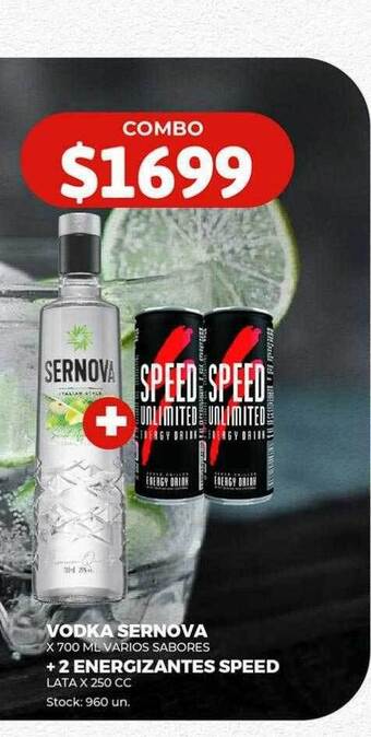 Super MAMI Vodka sernova + 2 energizante speed oferta