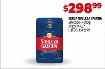 Makro Yerba nobleza gaucha selección oferta