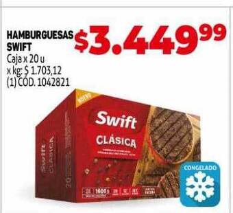 Makro Hamburguesas swift oferta