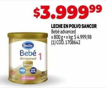 Makro Leche en polvo sancor oferta