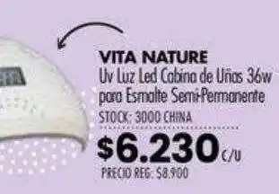 Pigmento Vita nature uv luz led cabina de uñas 36w paro esmalte semi-permanente oferta