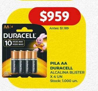Super MAMI Pila aa duracell alcalina blister oferta