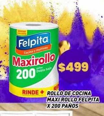 Supermercados Zeta Rollo de cocina maxi rollo felpita oferta