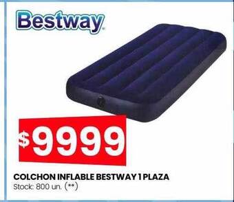 Changomas Colchon inflable bestway 1 plaza oferta