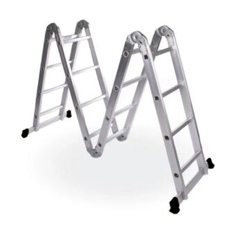 Pinturerías Rex Escalera aluminio plegable 4x4 4.70 mts lusqtoff le400 oferta