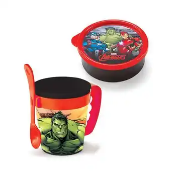 Avon Avenger | pack contenedor con cuchara + cubiertos oferta