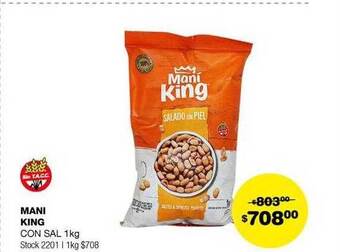 Atomo Conviene Mani king con sal oferta