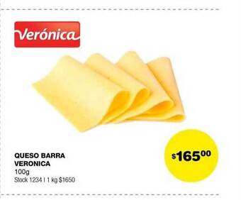 Atomo Conviene Queso barra veronica oferta