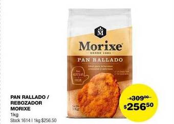 Atomo Conviene Pan rallado rebozador morixe oferta