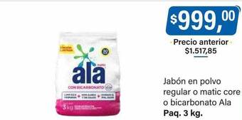 Supermercados Damesco Jabón en polvo regular o matic core o bicarbonato ala oferta