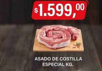Supermercados Damesco Asado de costilla especial kg oferta