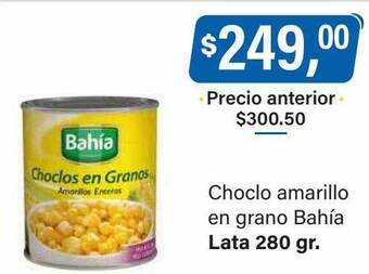 Supermercados Damesco Choclo amarillo en grano bahia oferta