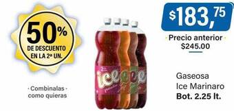 Supermercados Damesco Gaseosa ice marinaro oferta