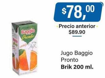 Supermercados Damesco Jugo baggio pronto oferta