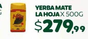 Unico Supermercados Yerba mate la hoja oferta