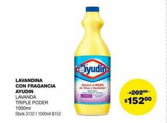 Atomo Conviene Lavandina con fragancia ayudin oferta