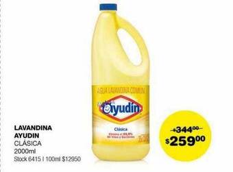 Atomo Conviene Lavandina ayudin clasica oferta