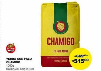Atomo Conviene Yerba con palo chamigo oferta