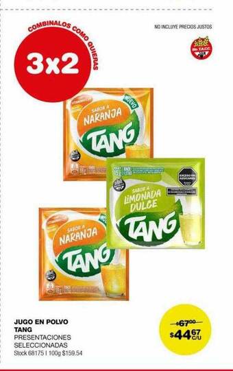 Atomo Conviene Jugo en polvo tang oferta