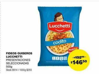 Atomo Conviene Fideos guiseros lucchetti oferta