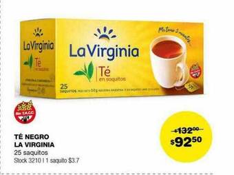 Atomo Conviene Té negro la virginia oferta
