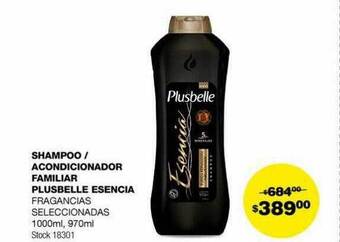 Atomo Conviene Shampoo acondicionador familiar plusbelle esencia oferta