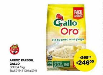 Atomo Conviene Arroz parboil gallo oferta
