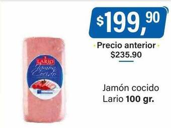 Supermercados Damesco Jamón cocido lario oferta